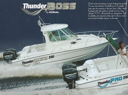Doral 2000 Thundercraft Poster Brochure