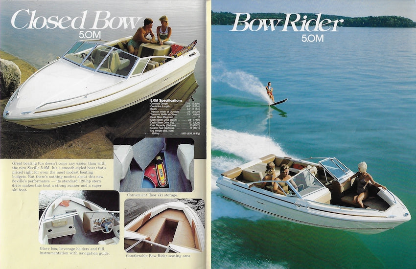 Sea Ray 1984 Seville Brochure SailInfo I