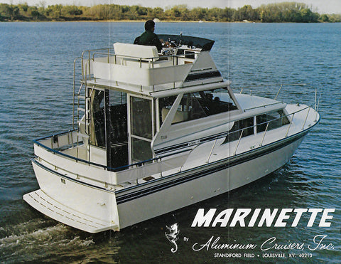 Marinette 28 Sedan Cruiser Brochure