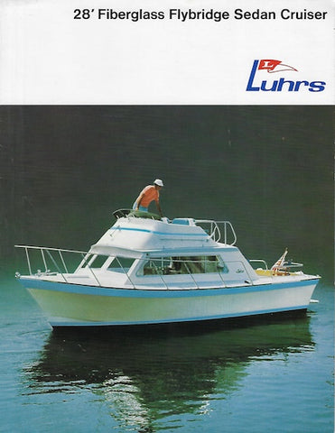 Luhrs 28 Flybridge Sedan Cruiser Brochure