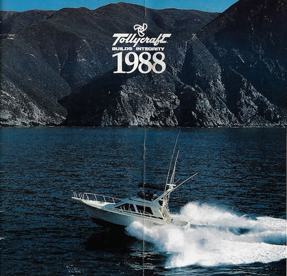 Tollycraft 1988 Oversize Brochure