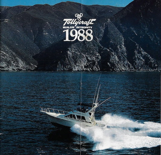 Tollycraft 1988 Oversize Brochure