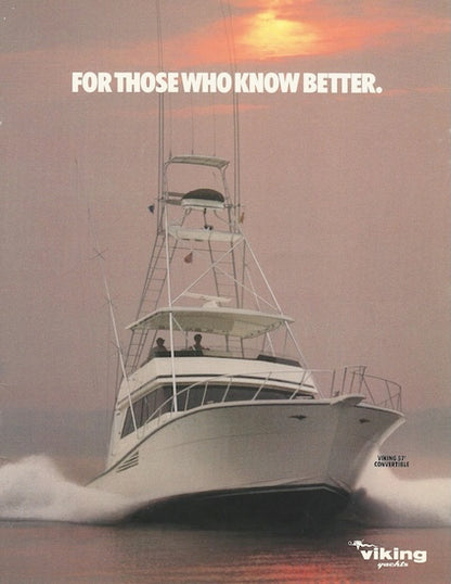 Viking 57 Convertible Brochure