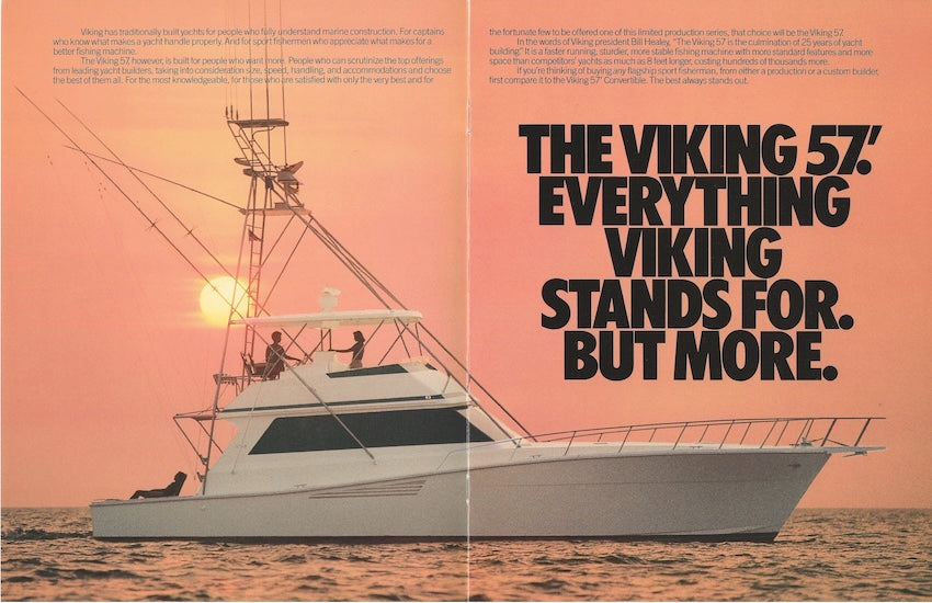 Viking 57 Convertible Brochure