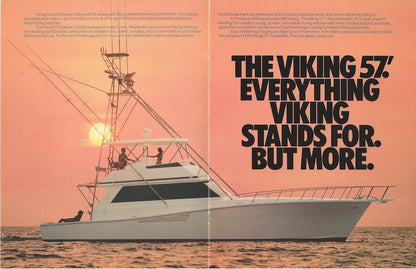 Viking 57 Convertible Brochure