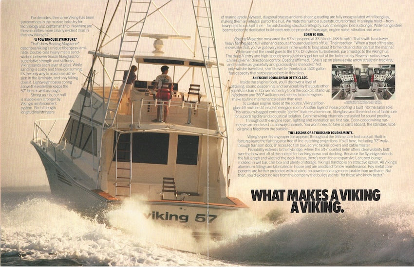Viking 57 Convertible Brochure