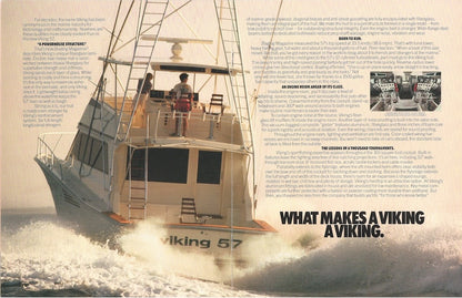 Viking 57 Convertible Brochure