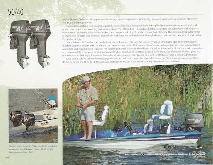 Nissan 2000 Outboard Brochure