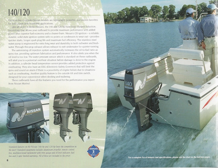 Nissan 2000 Outboard Brochure