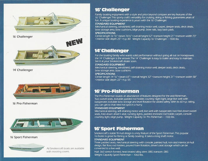 Smoker Craft 1979 Brochure