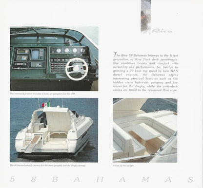 Riva Bahamas 58 Brochure