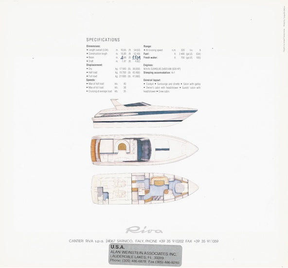 Riva 52 Open Launch Brochure
