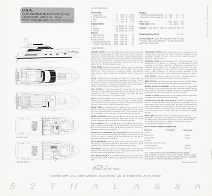 Riva Thalassa 52 Brochure