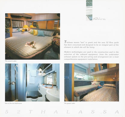 Riva Thalassa 52 Brochure
