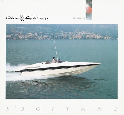Riva Gitano 33 Brochure