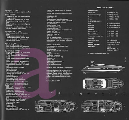 Riva Aquarius 54 Brochure