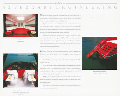 Riva Ferrari 32 Special Edition Brochure