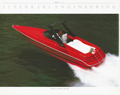 Riva Ferrari 32 Special Edition Brochure