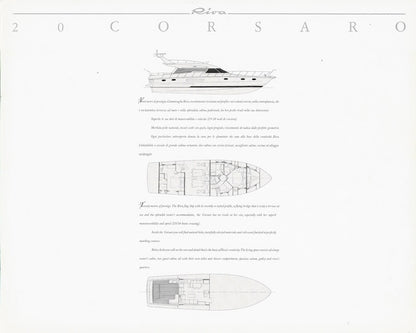 Riva Corsaro 20 Brochure
