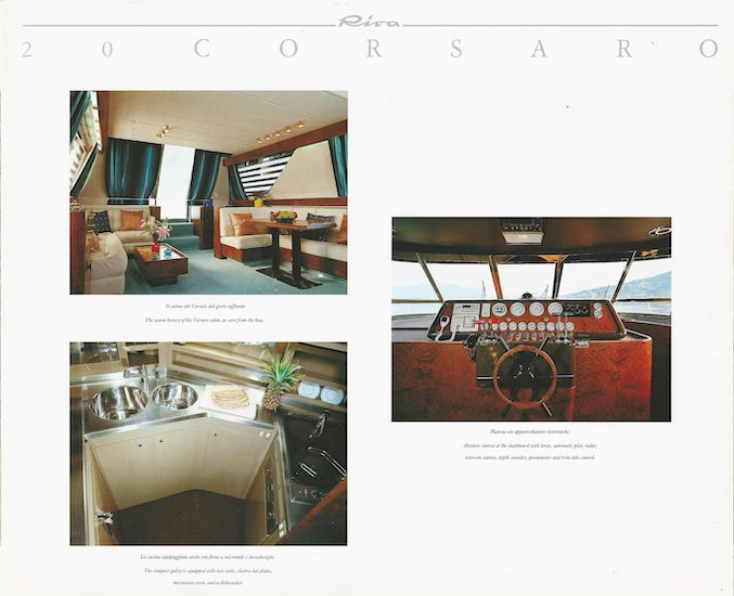 Riva Corsaro 20 Brochure