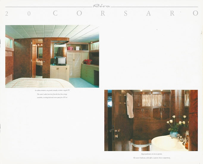 Riva Corsaro 20 Brochure