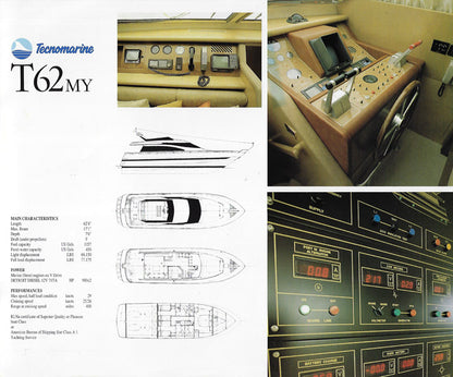 Tecnomarine T62 Motor Yacht Brochure
