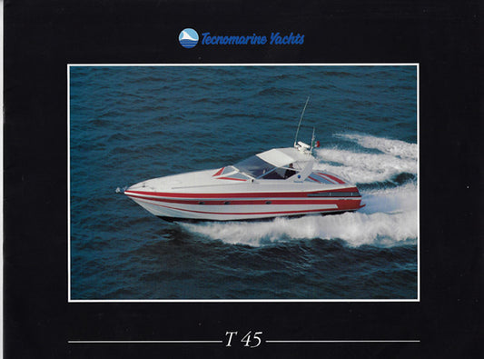 Tecnomarine T45 Express Brochure