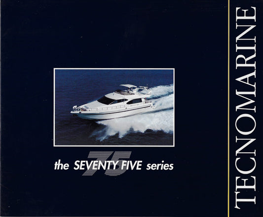 Tecnomarine T75 Motor Yacht Brochure