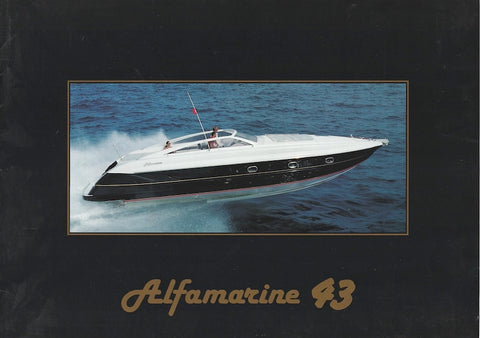 Alfamarine 43 Brochure