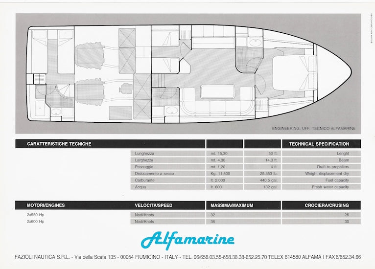 Alfamarine 50 Brochure