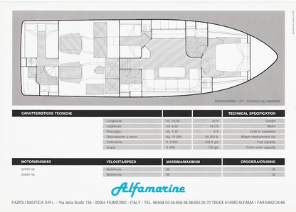 Alfamarine 50 Brochure