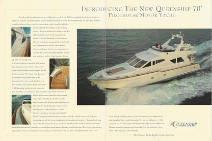 Queenship 70 Motor Yacht Brochure