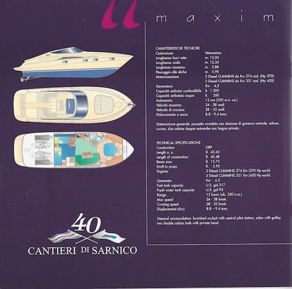Sarnico 40 Brochure
