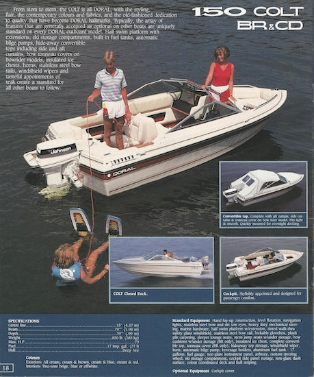 Doral 1986 Brochure