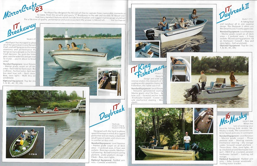 MirroCraft 1983 Brochure – SailInfo I boatbrochure.com