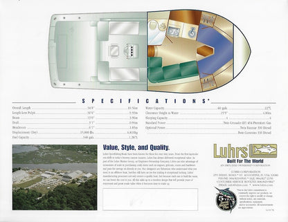 Luhrs 320 Open Brochure
