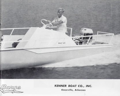 Kenner Ski Barge Brochure