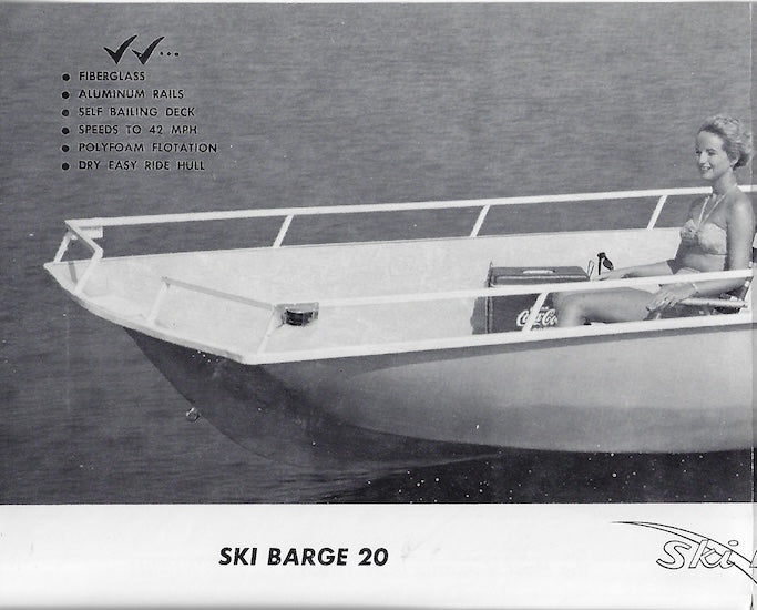 Kenner Ski Barge Brochure