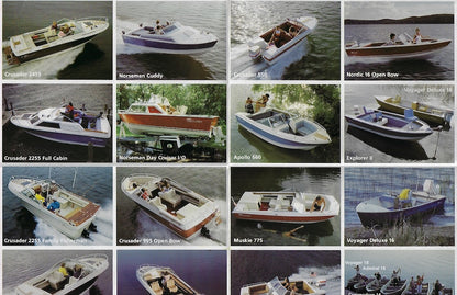 Crestliner 1978 Poster Brochure