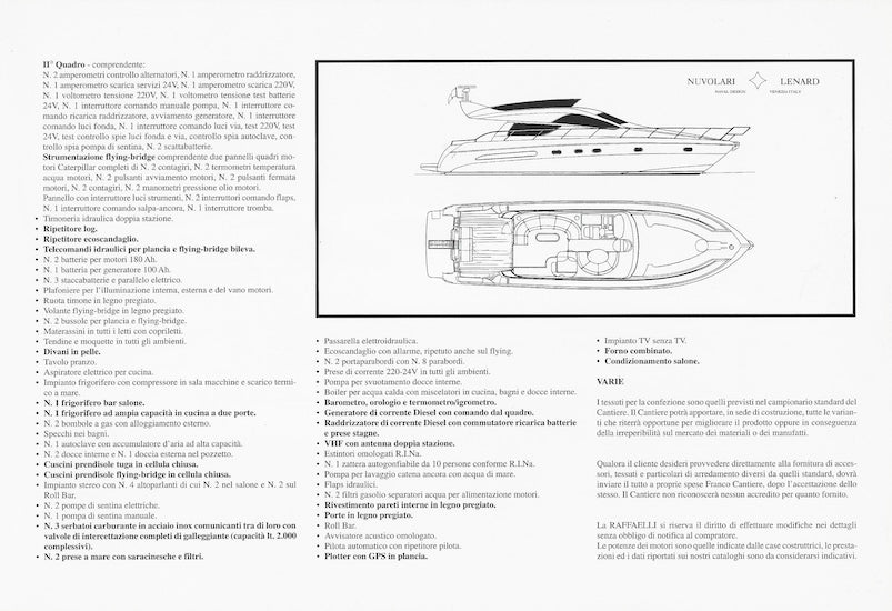 Raffelli Maestrale Brochure