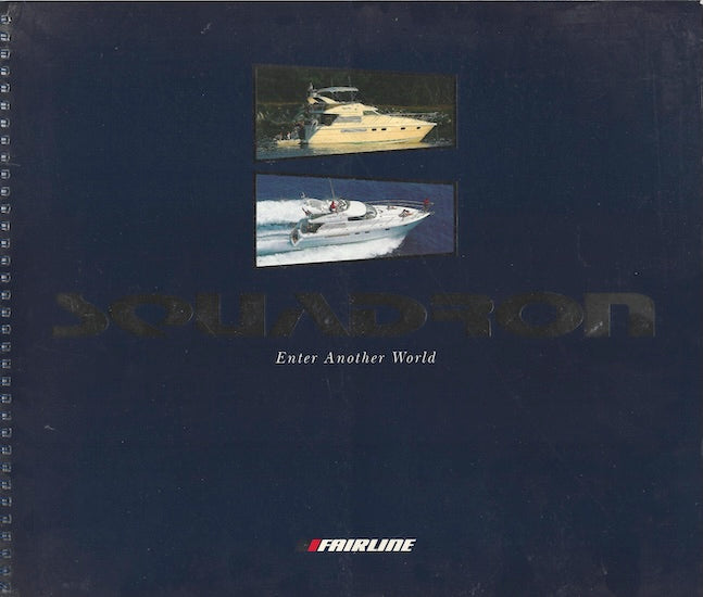 Fairline 1994 - 1995 Squadron Brochure