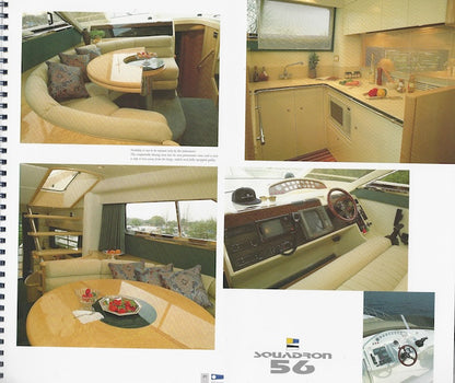 Fairline 1994 - 1995 Squadron Brochure