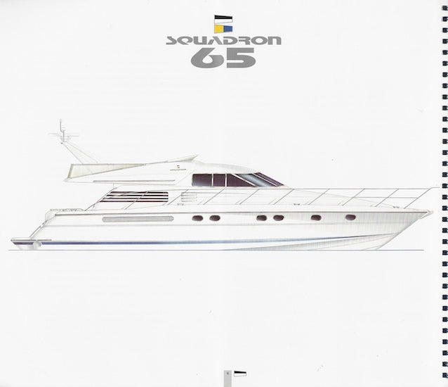Fairline 1994 - 1995 Squadron Brochure