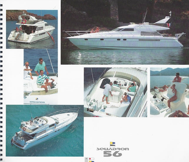 Fairline 1994 - 1995 Squadron Brochure
