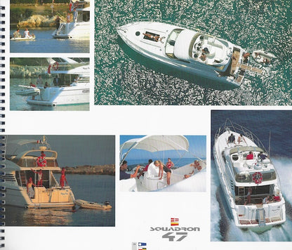 Fairline 1994 - 1995 Squadron Brochure