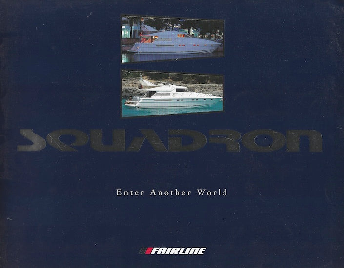 Fairline 1995 - 1996 Squadron Brochure