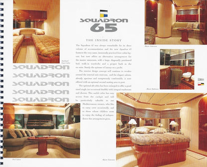 Fairline 1995 - 1996 Squadron Brochure