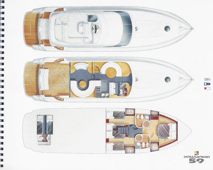 Fairline 1995 - 1996 Squadron Brochure