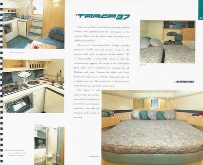 Fairline 1995 - 1996 Targa & Phantom Brochure