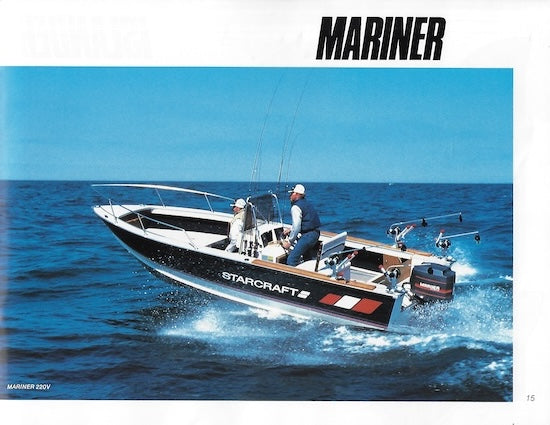 Starcraft 1987 Fishing Brochure